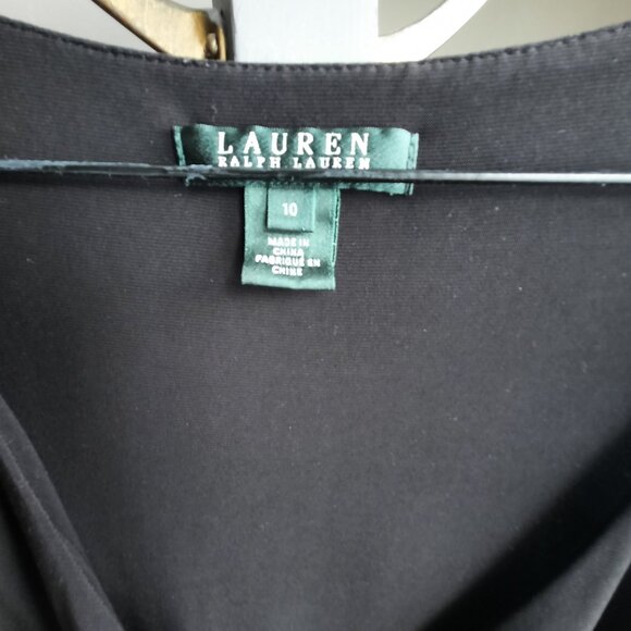 CLEARANCE Ralph Lauren classic maxi dress, very soft jersey material, v neck - Picture 3 of 5